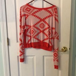 aztec design sweater